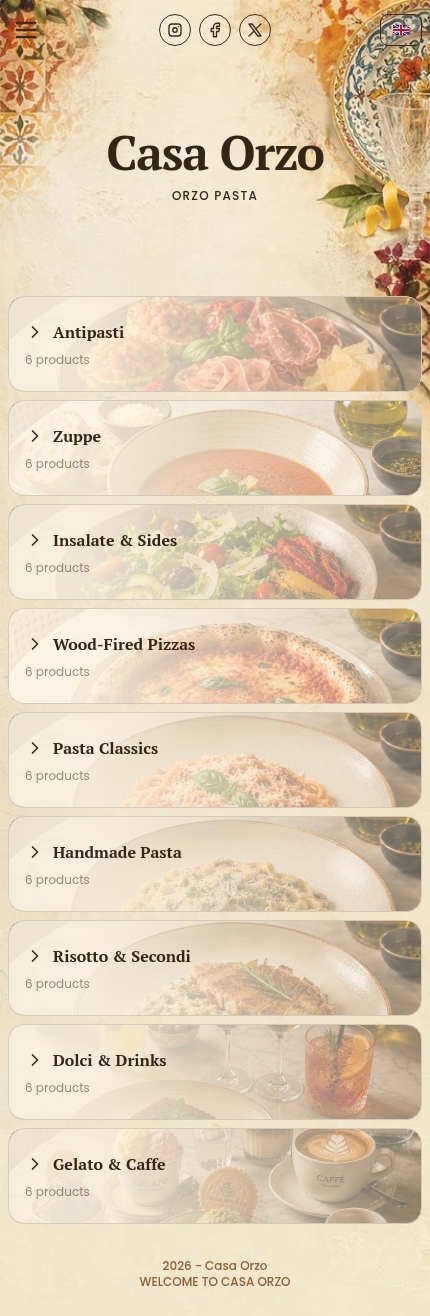 Orzo Gesso