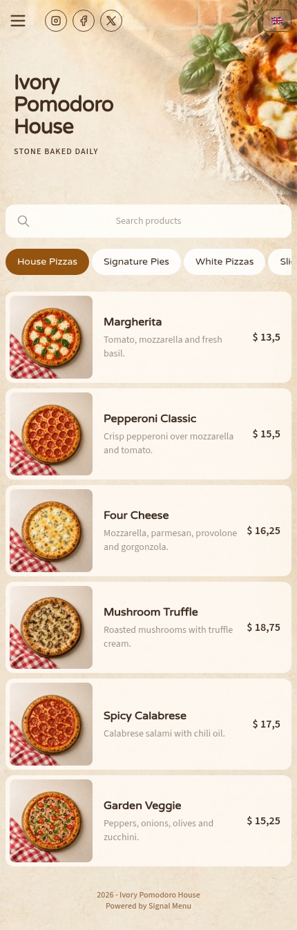 Ivory Pomodoro
